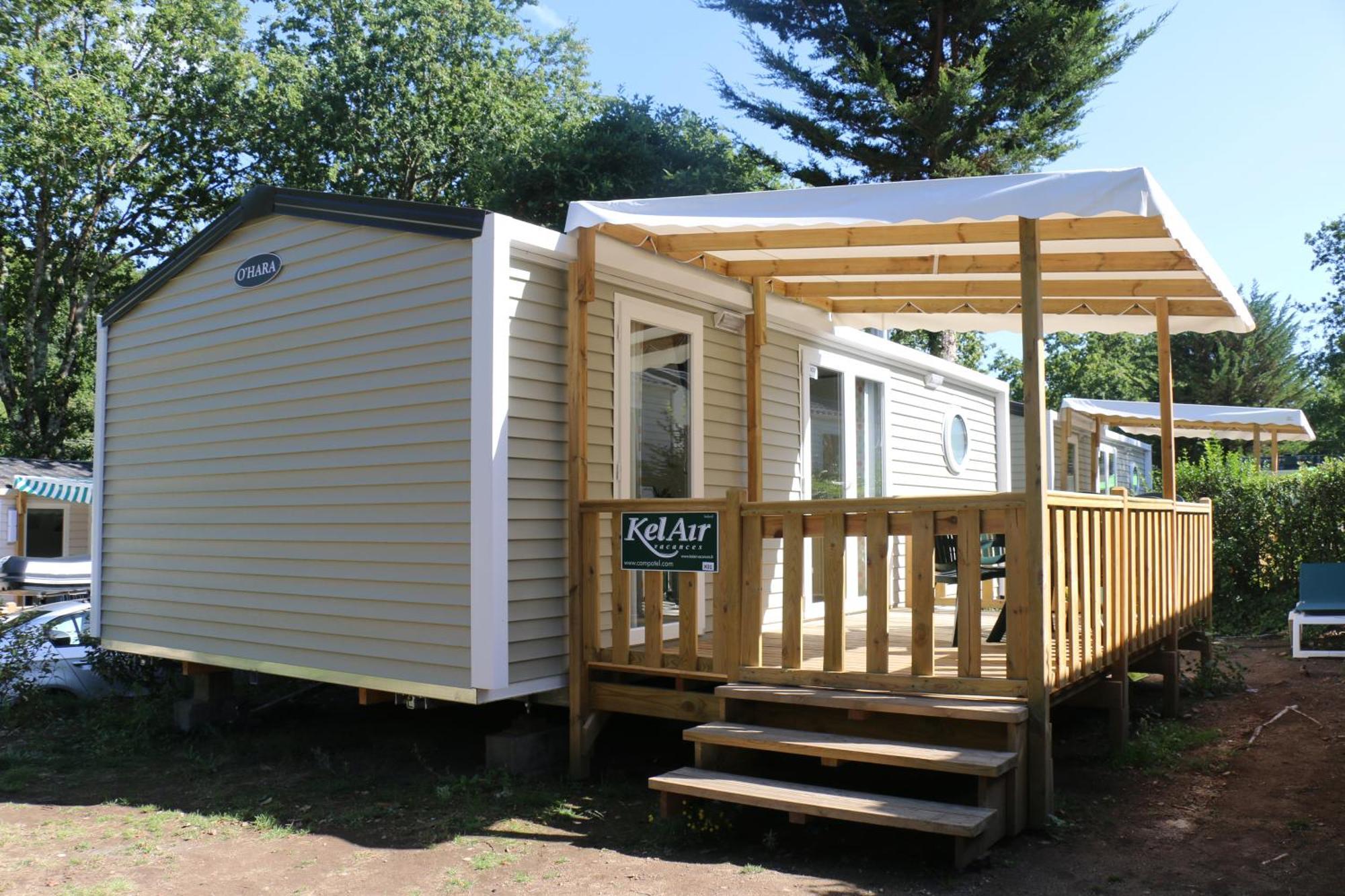 Mobile Homes By Kelair At Camping Sylvamar ラバンヌ エクステリア 写真