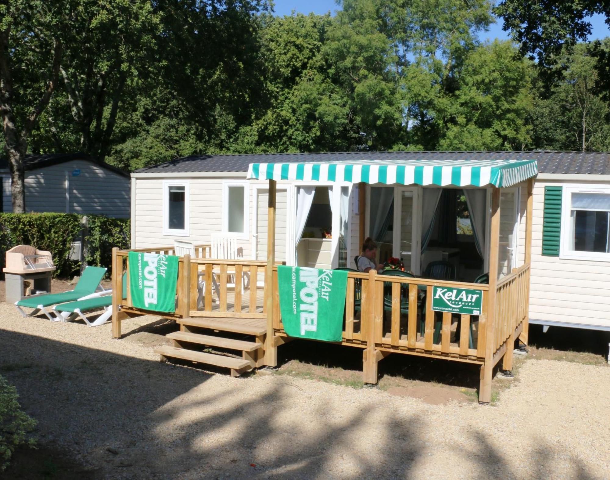 Mobile Homes By Kelair At Camping Sylvamar ラバンヌ エクステリア 写真
